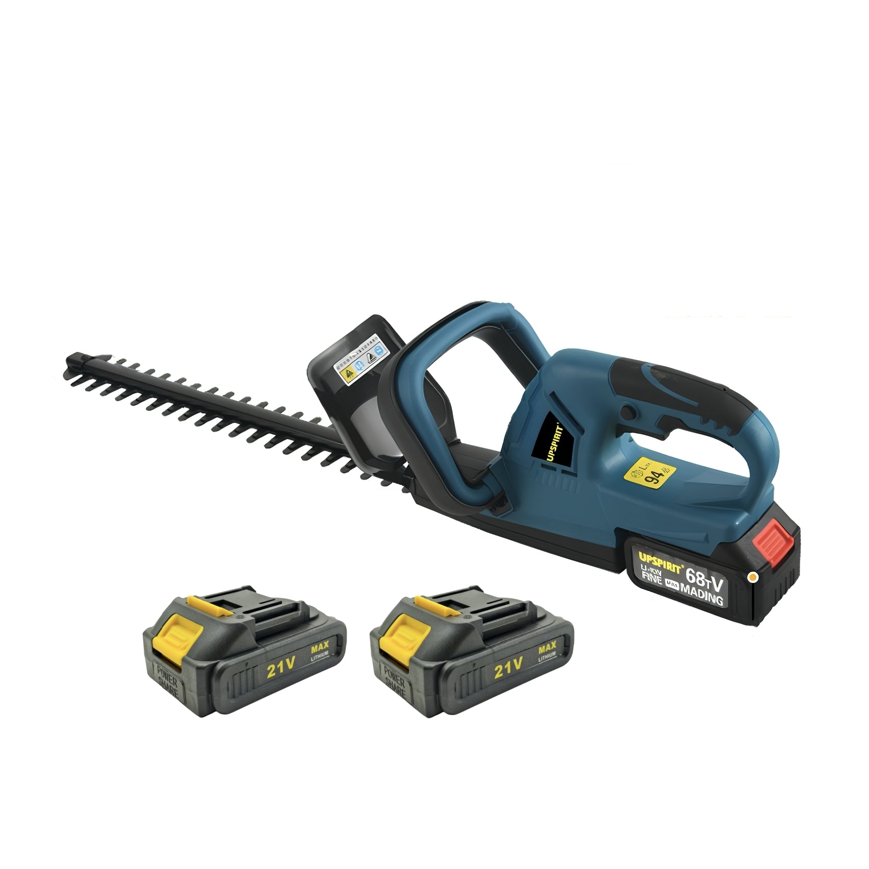 Cortasetos Eléctrico Inalámbrico 18" 800W Con 2 Baterías F03