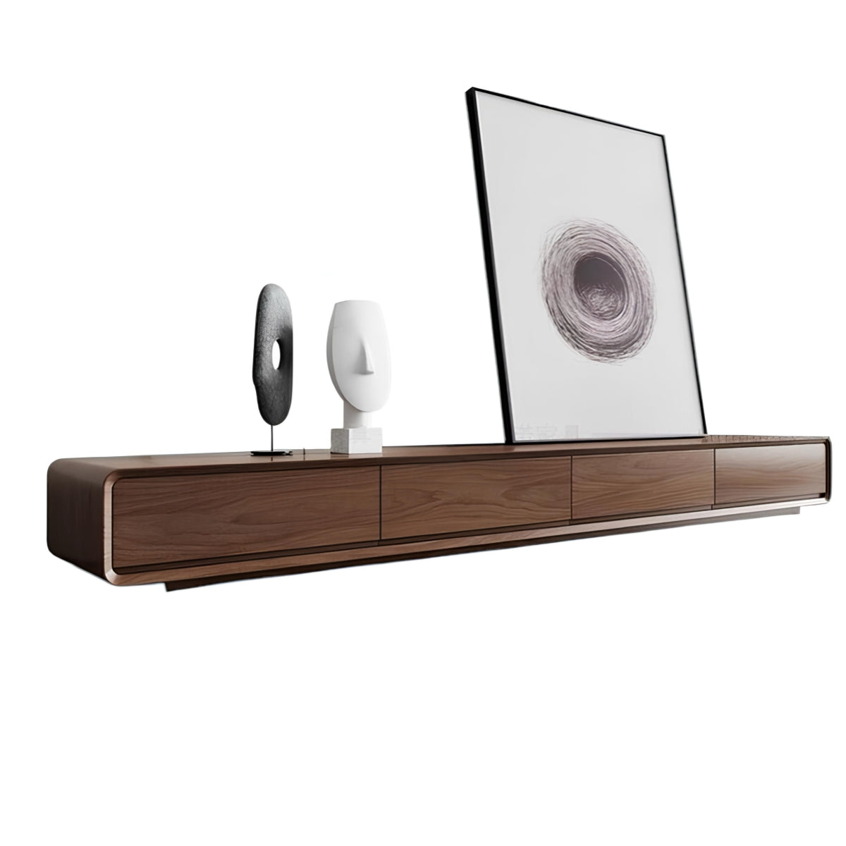 Mueble De TV Rack Madera Viene Armado 200cm Angol