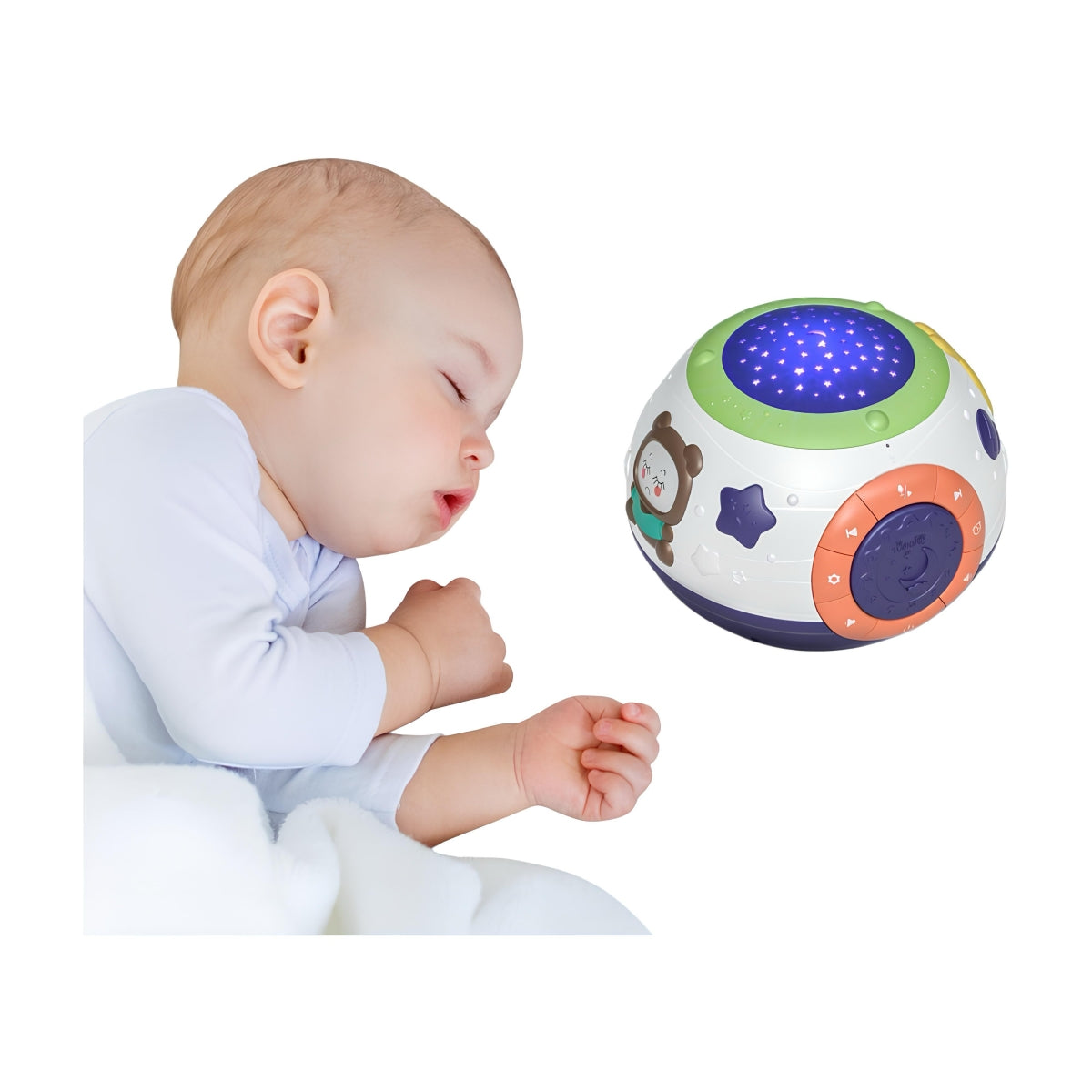 Proyector Inteligente Lámpara Luz Melodía Espanta Cuco TM168