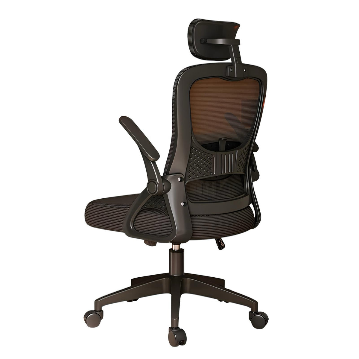 Silla Escritorio Oficina Reposacabezas Reclinable W807 Negra