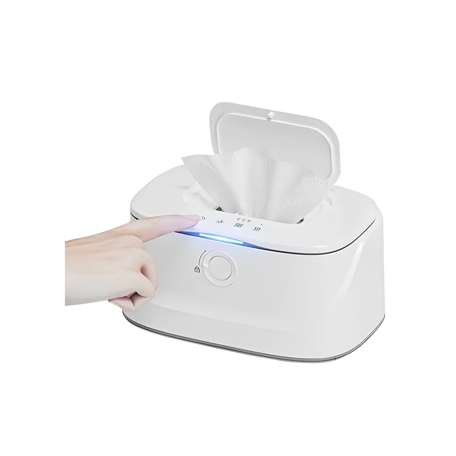 Calentador De Toallitas Húmedas Con Luz Apex By LuBabycas