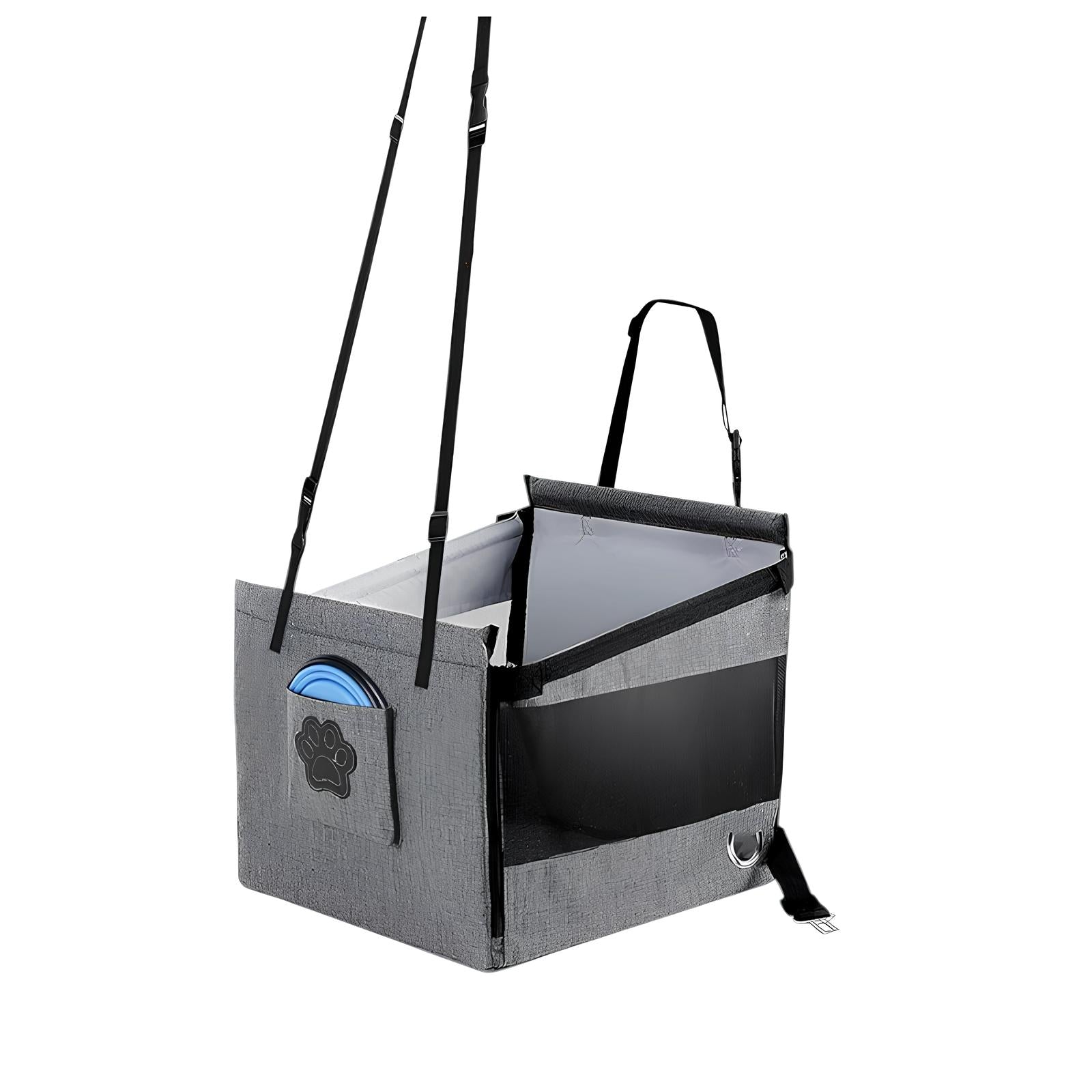 Asiento De Auto 49cm Perros Plegable Con Protector Guard