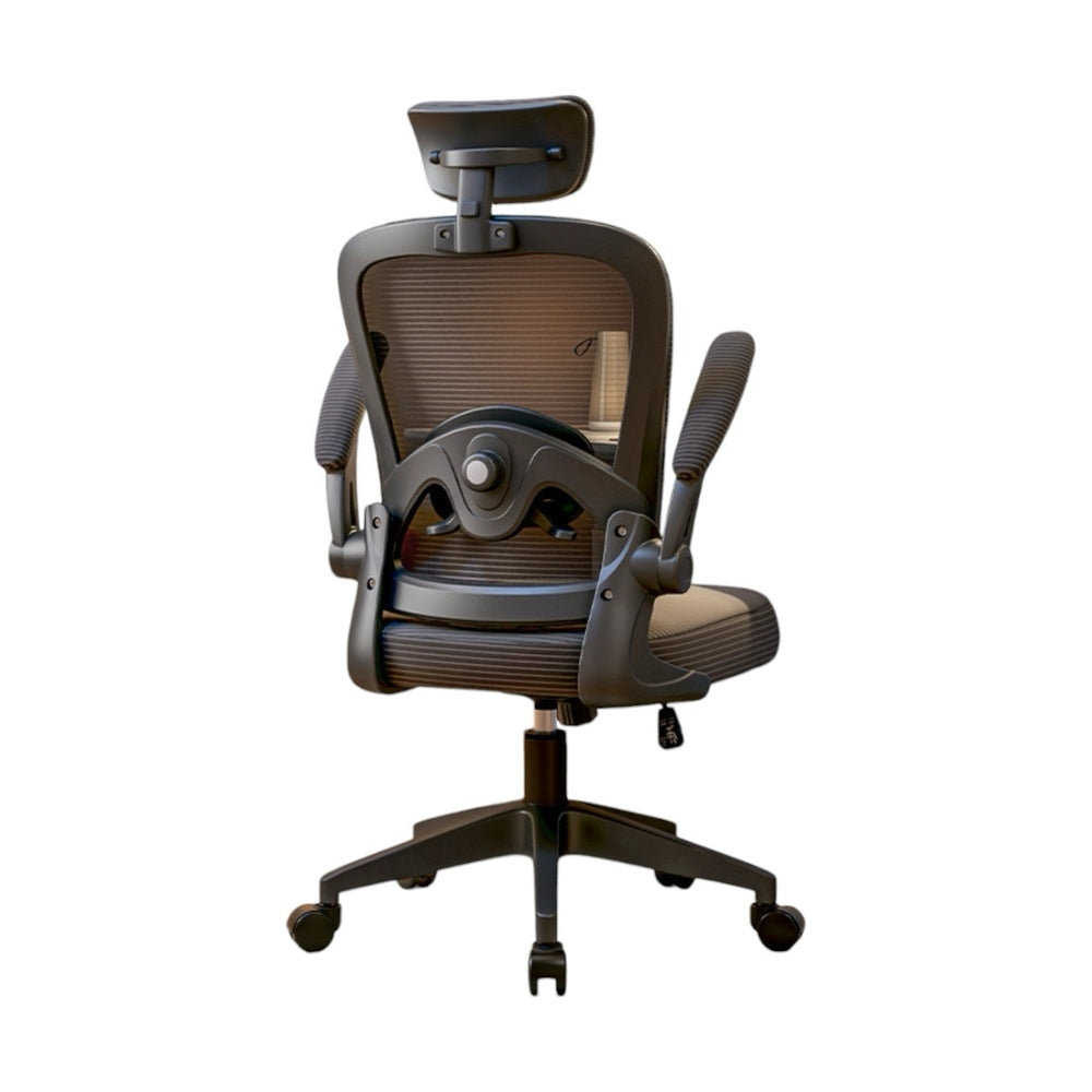 Silla de Escritorio Con Apoya Cabeza W302 Negra By LuBabycas