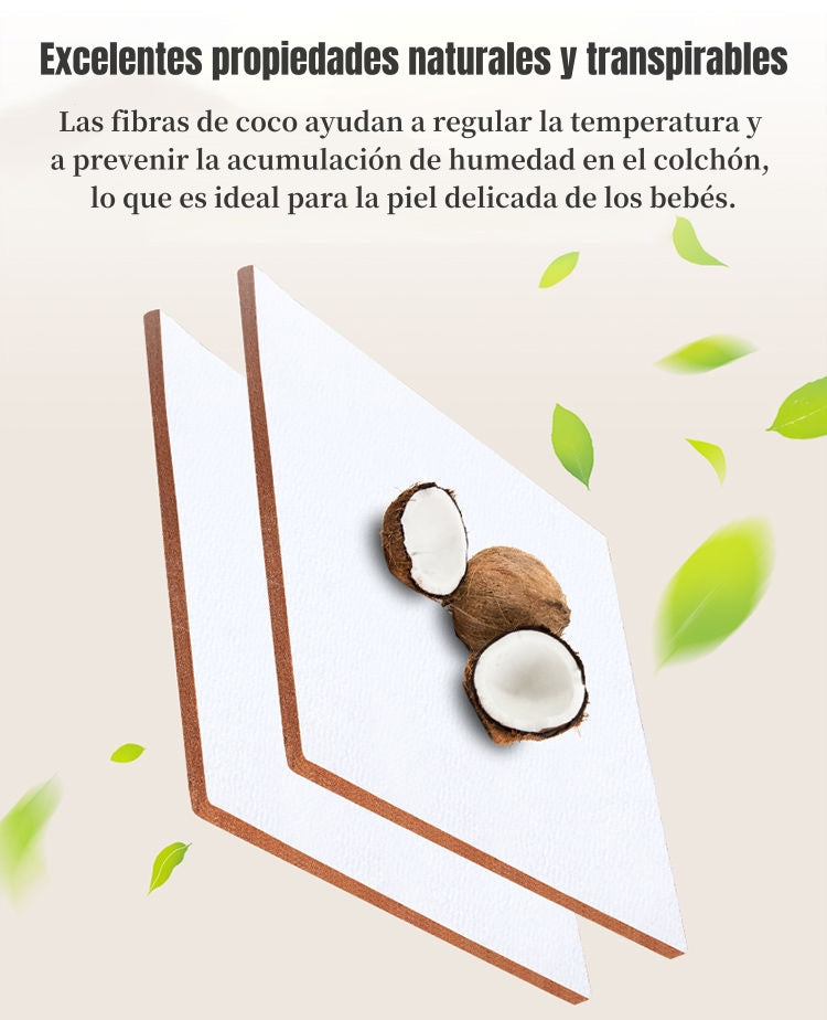 Colchón de Coco Cuna 85X45X4CM LuBabycas