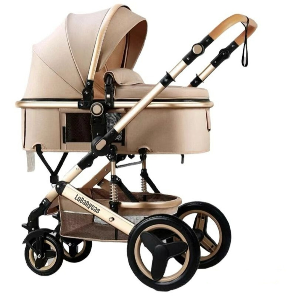 Coche Cuna Multifuncional Con Accesorios Luxury LuBabycas