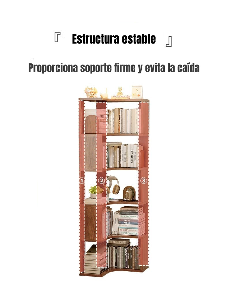 Biblioteca Librero Estantería Blanco 5 Niveles 170cm Ranger