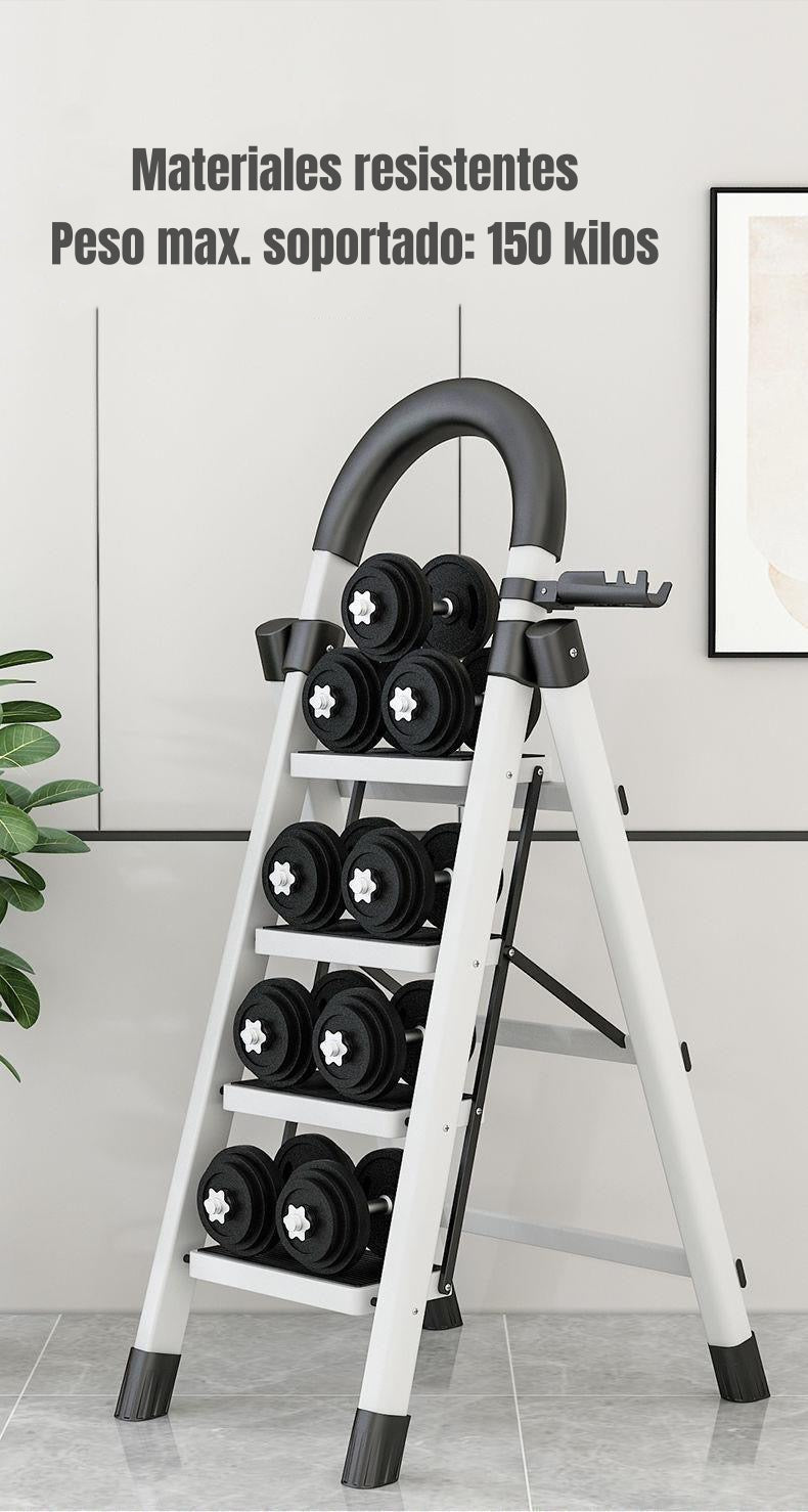 Escalera De Acero Plegable Con 4 Escalones By LuBabycas