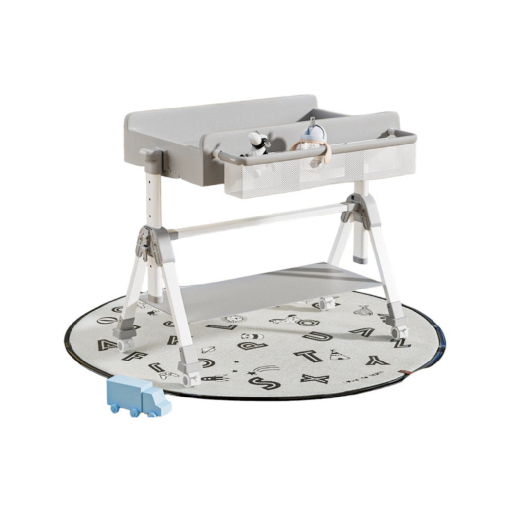 Mudador De Pañales Plegable En LuBabycas Gris