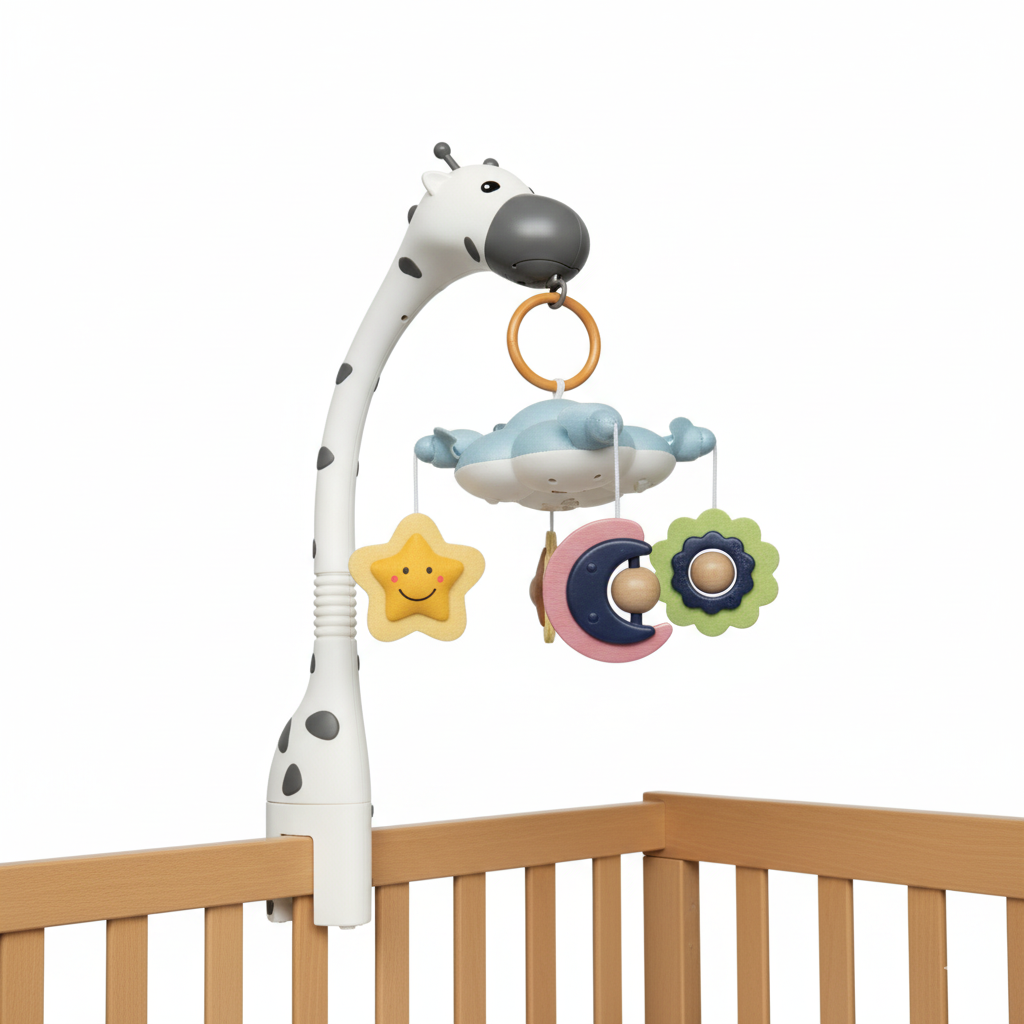 Móvil Y Proyector Luz Espanta Cuco Control TM177 LuBabycas