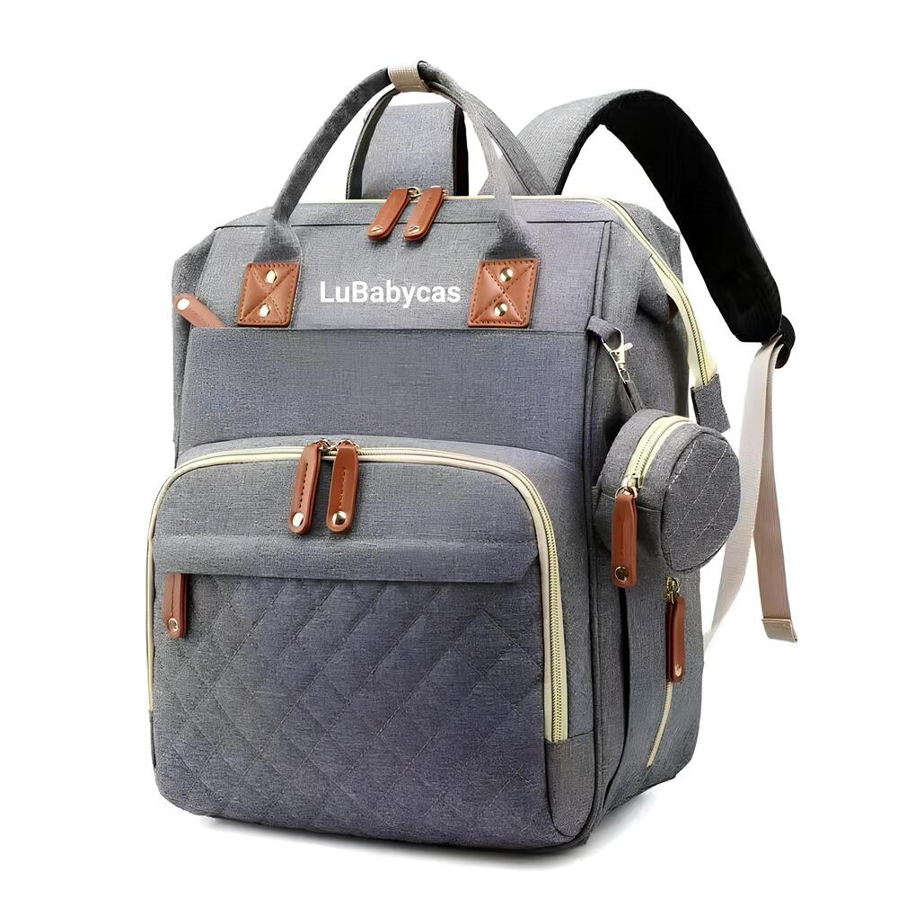 Mochila Maternal Con USB LuBabycas