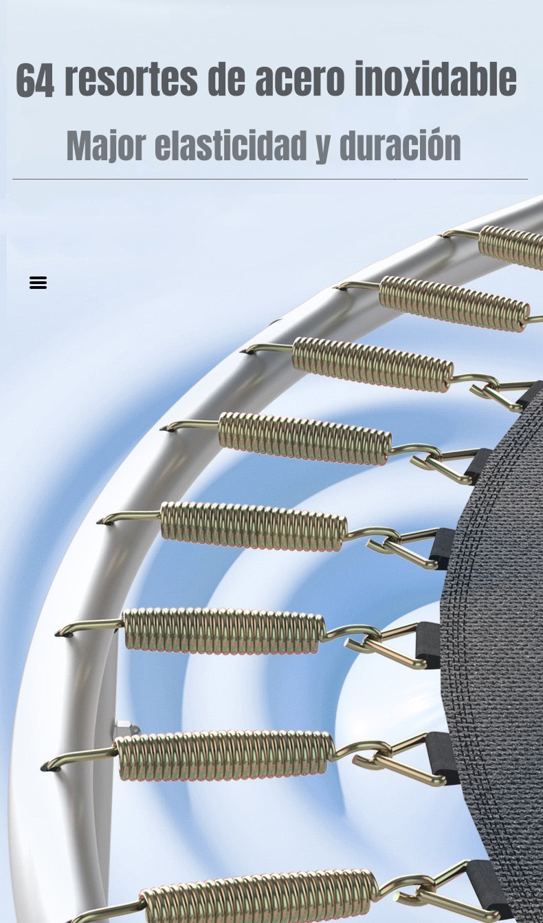 Cama Elástica Trampoline 305cm Con Escalera LuBabycas