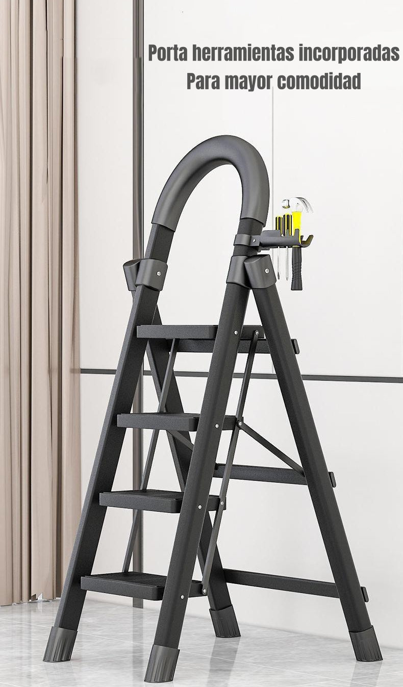 Escalera De Acero Plegable Con 4 Escalones By LuBabycas