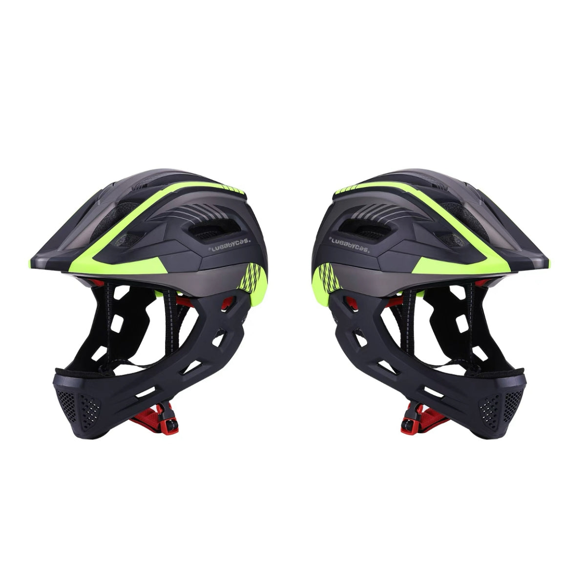 Casco Integral Infantil Bici 2 En 1 Con Luz Neue LuBabycas