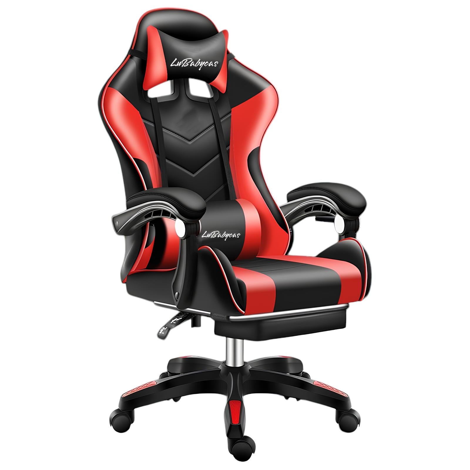 Silla Gamer Reclinable Con Reposa Pies Energy LuBabycas