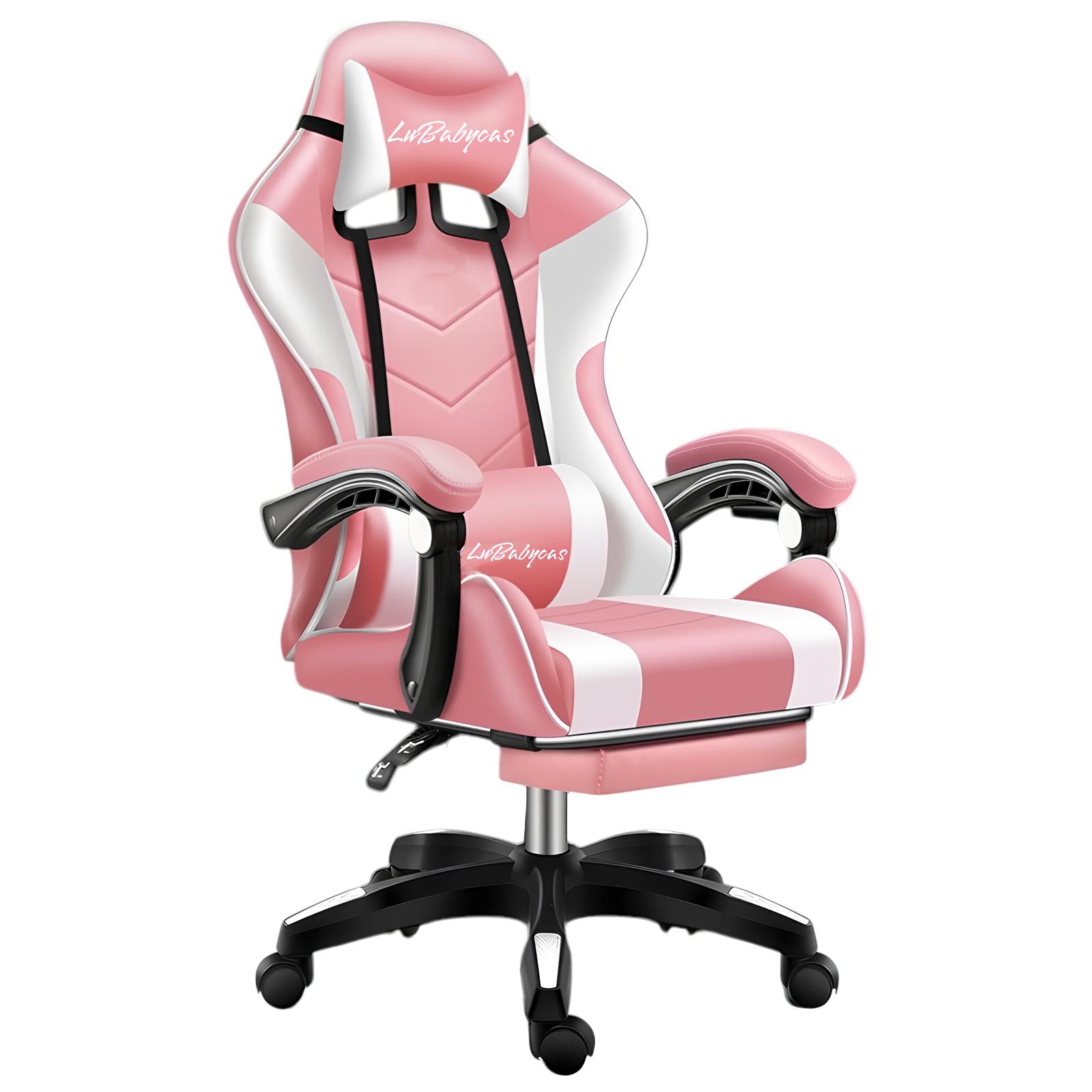 Silla Gamer Reclinable Con Reposa Pies Energy LuBabycas