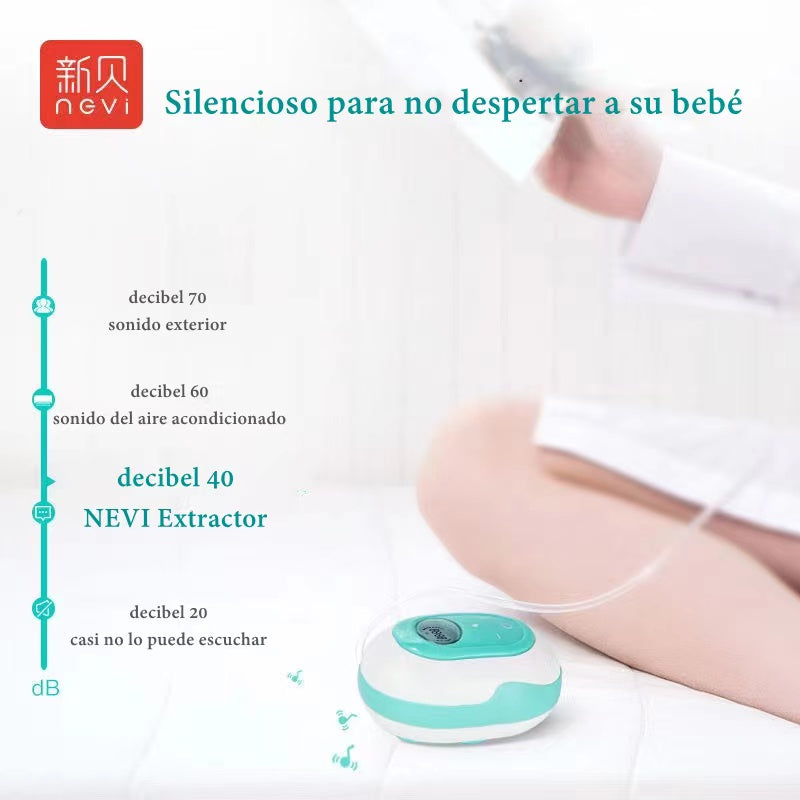 Extractor De Leche Eléctrico 9 Niveles Inalambrico Lubabycas