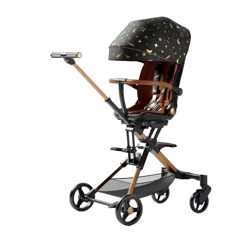 Coche De Paseo 360° Reclinable Playkids Negro Lubabycas