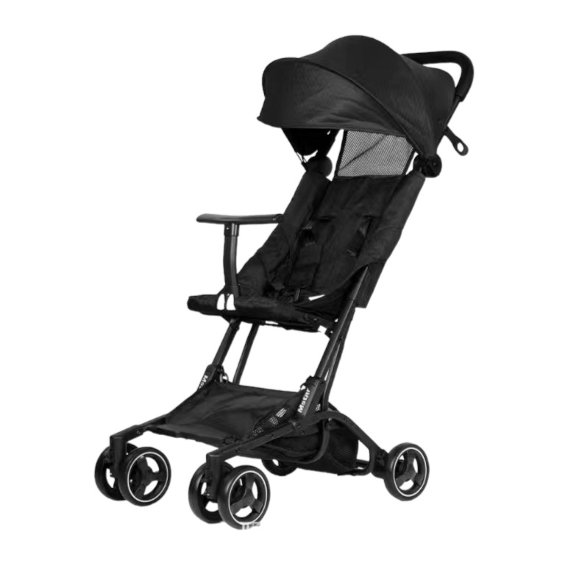 Coche De Paseo Premium Últra Compacto Lubabycas Negro