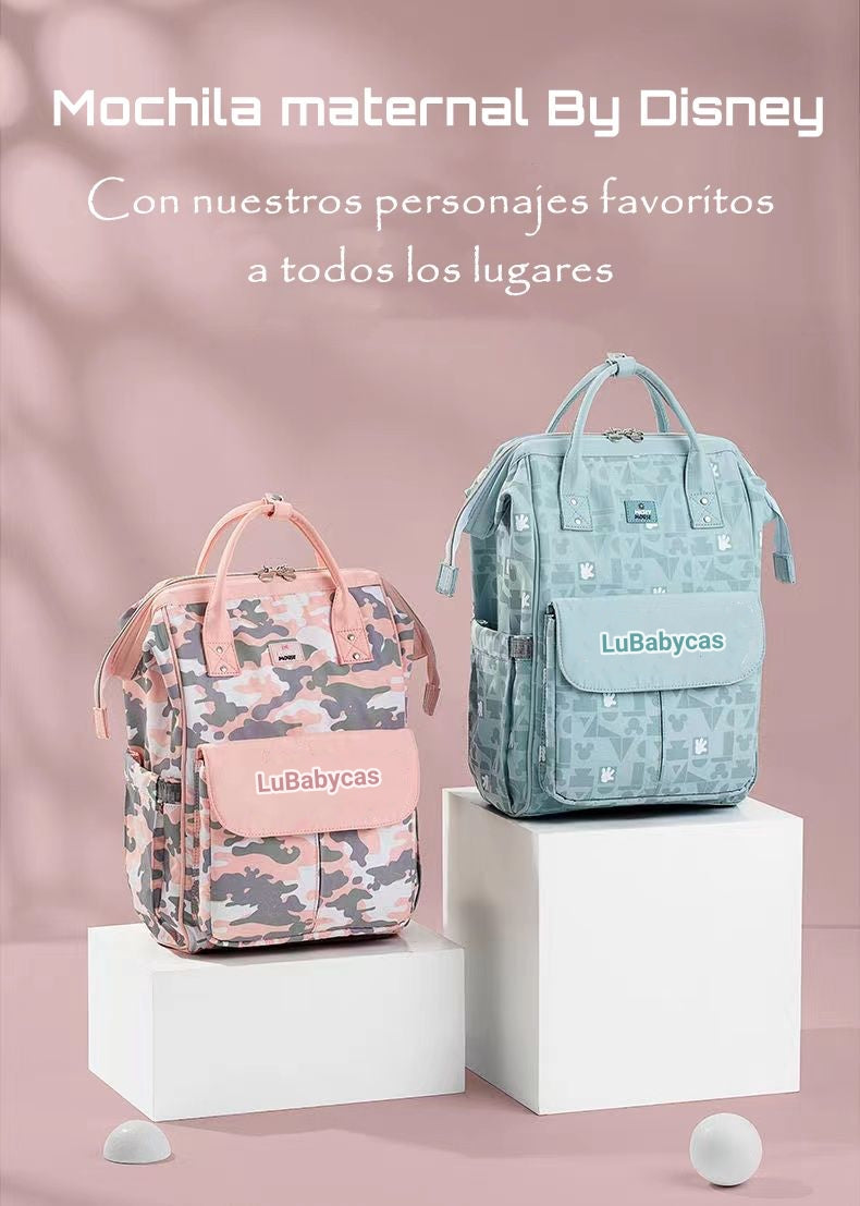 Mochila Maternal Premium Impermeable LuBabycas