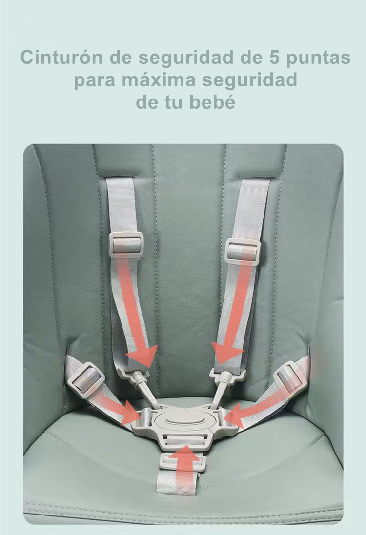 Silla De Comer Smart Pro Plegable LuBabycas