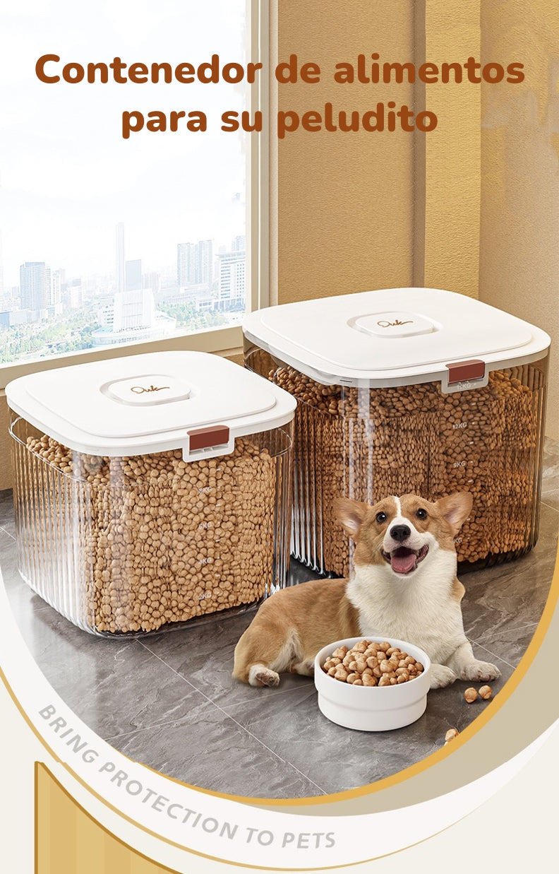 Contenedor De Alimentos Para Mascotas 30KG By LuBabycas