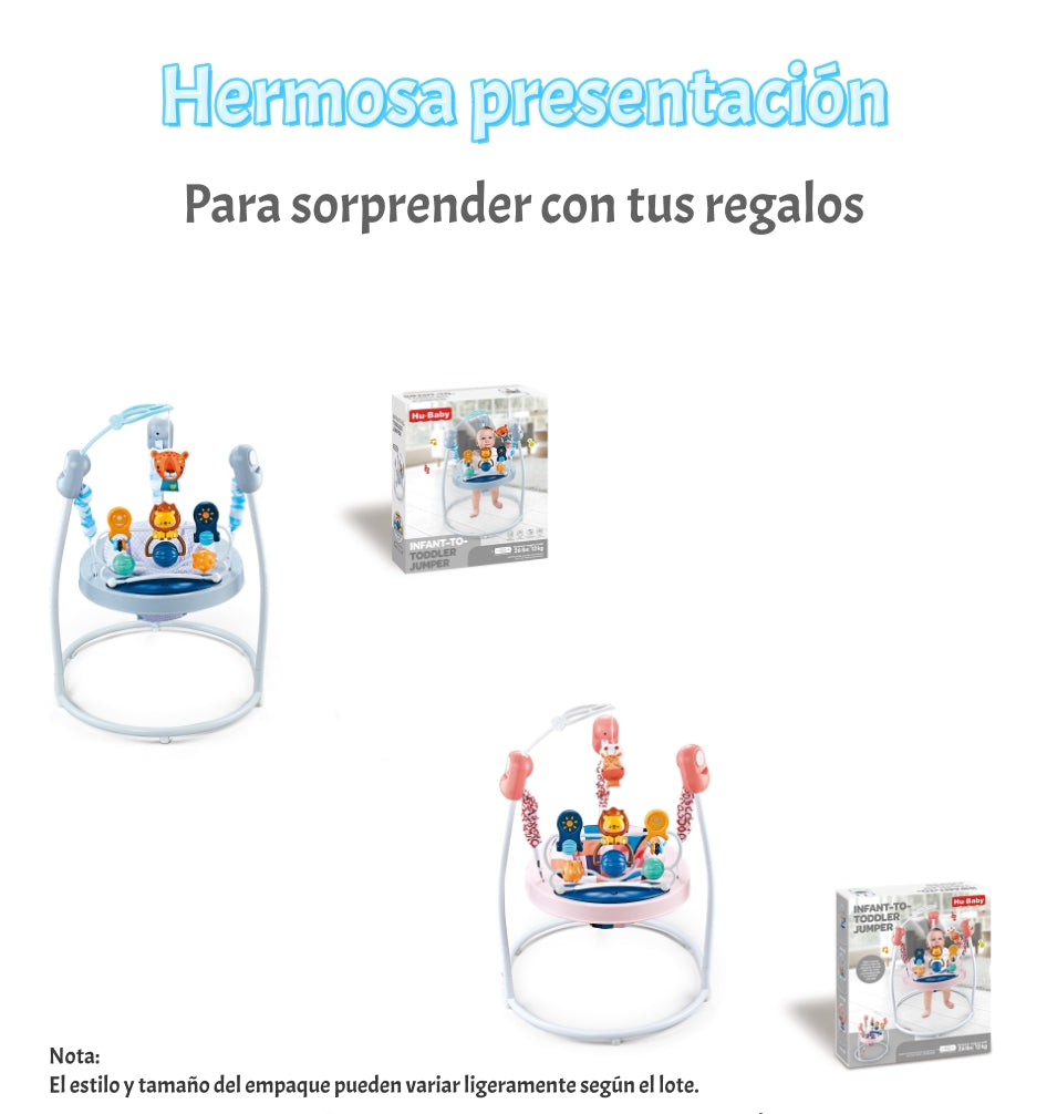 Saltarín Bebé Centro De Actividad Musical Smile LuBabycas