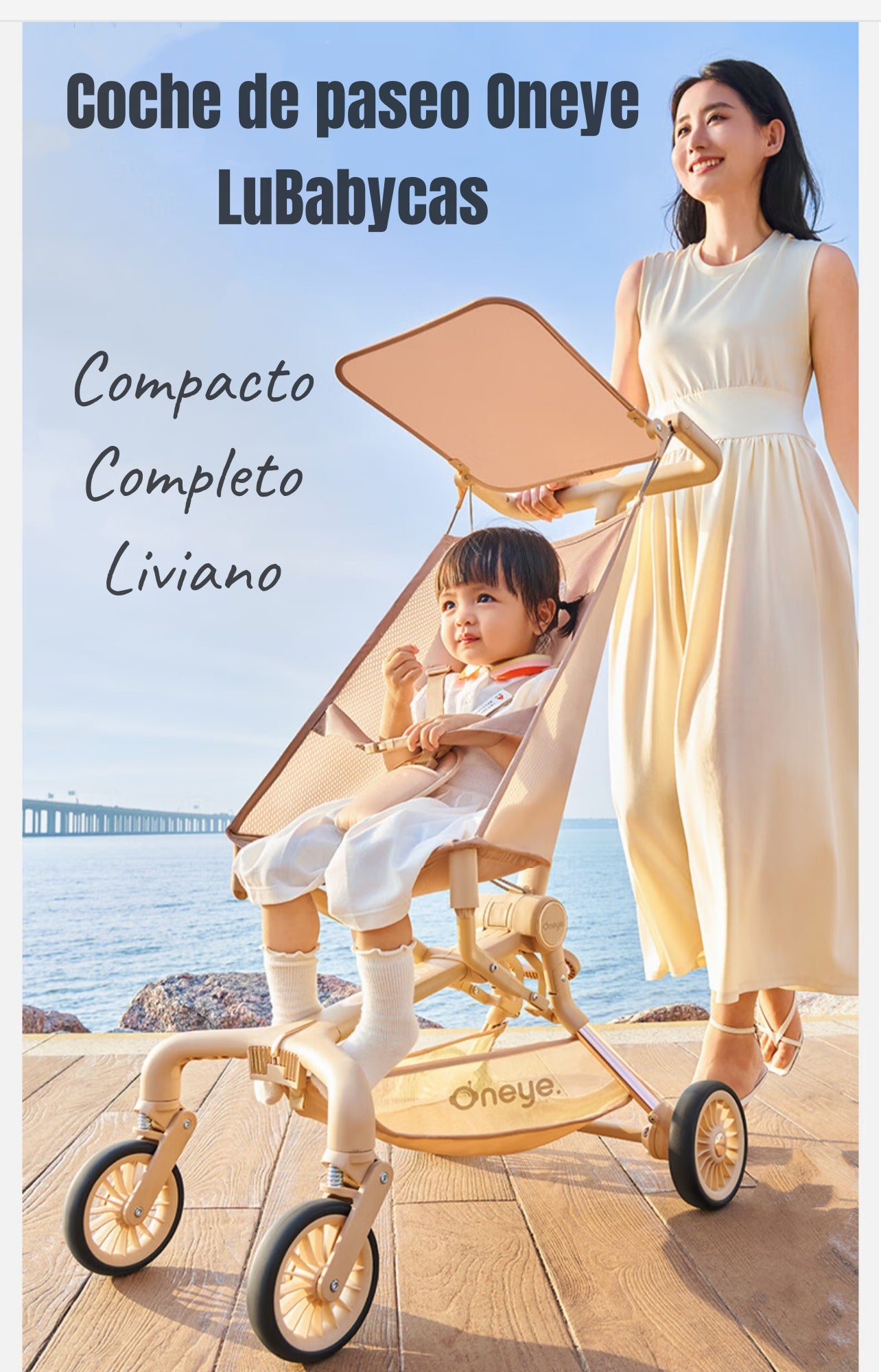 Coche De Paseo Últra Liviano Oneye LuBabycas