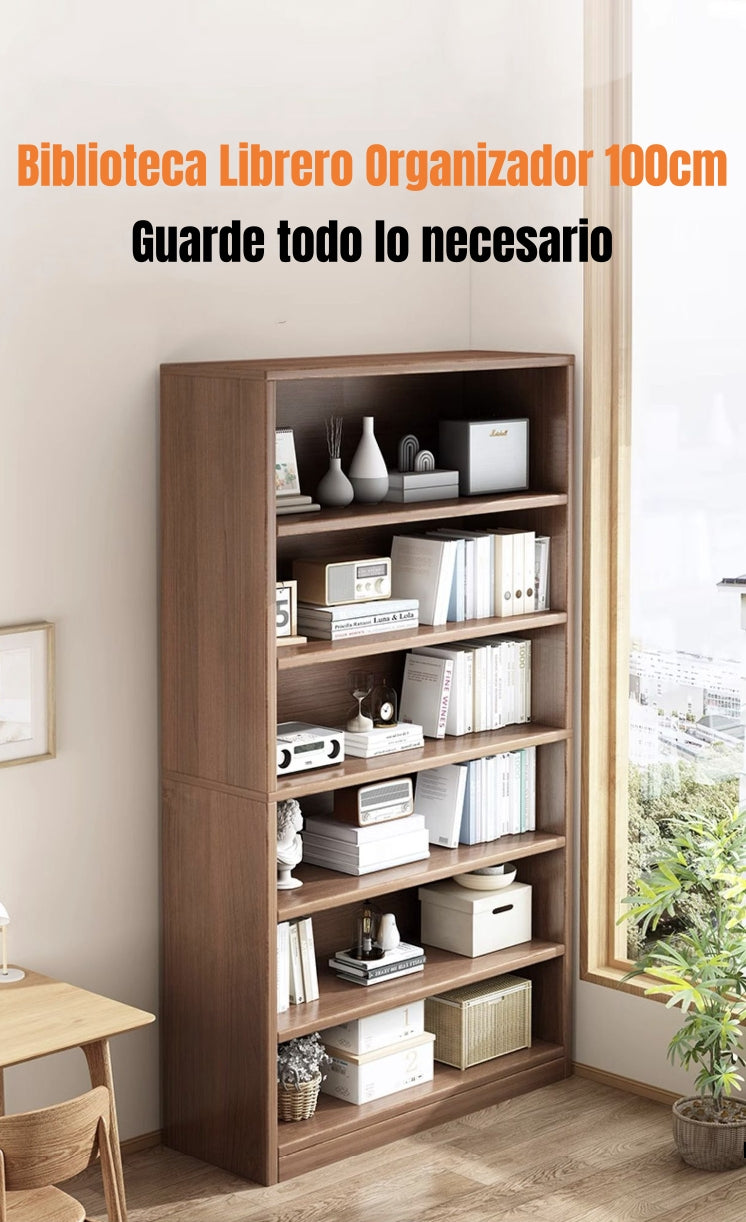 Librero Biblioteca Organizador Estante 100x180cm Monte