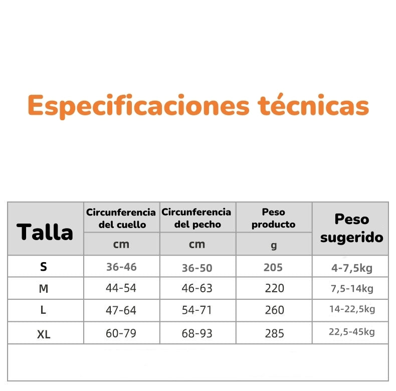 Arnés Para Perro Ajustable Con Correa Reflectantes Mimi