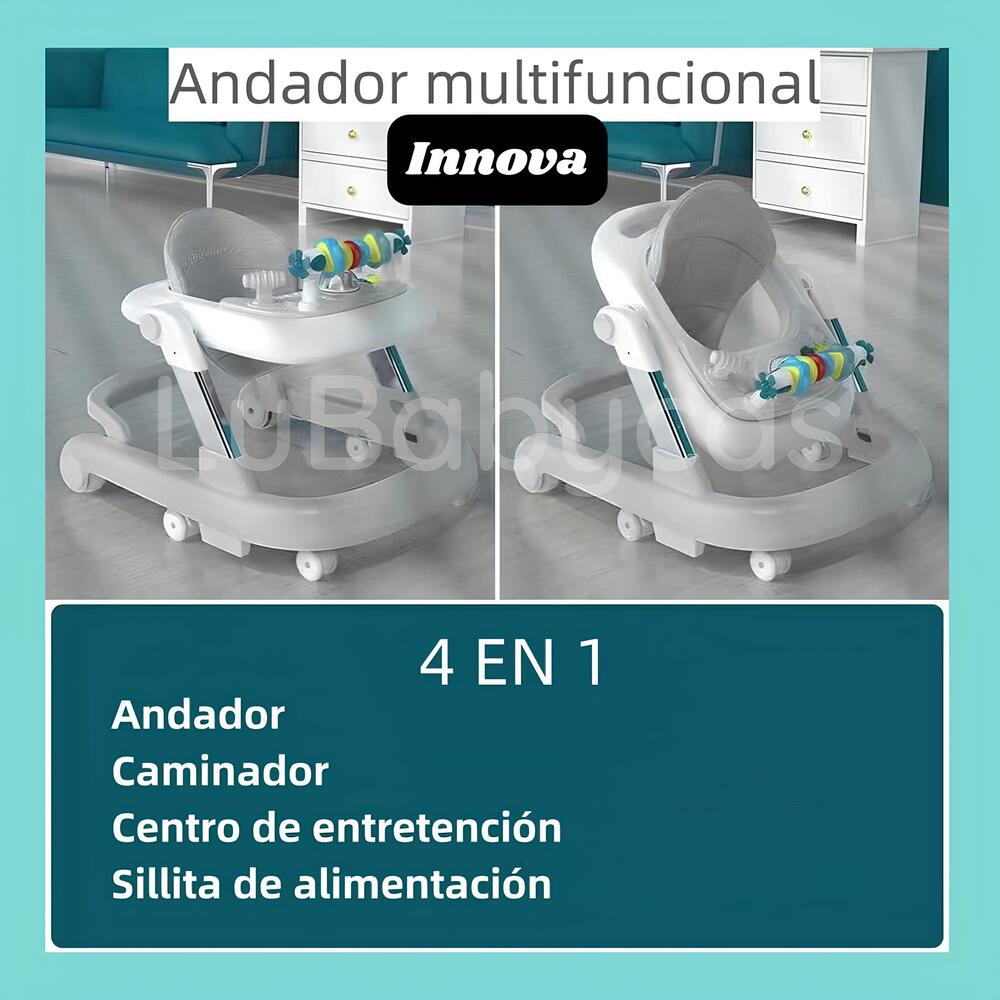 Andador Caminador Innova 4 En 1 LuBabycas