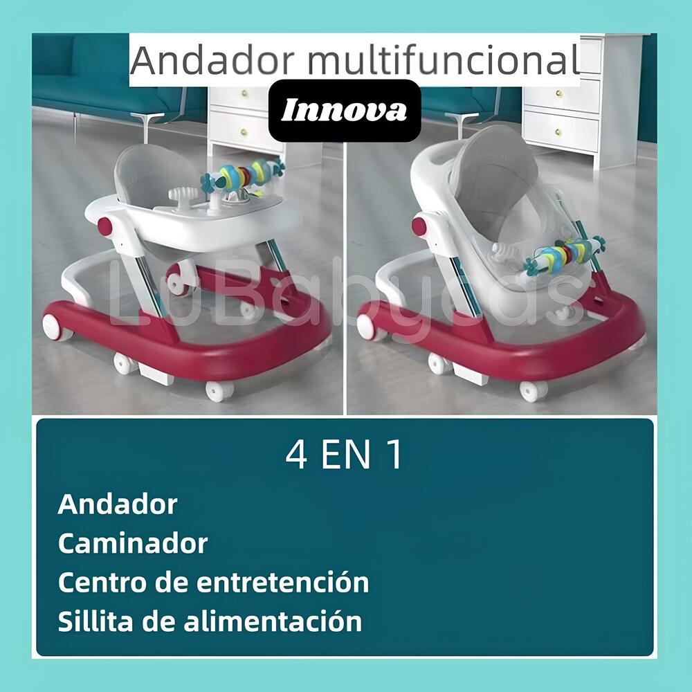 Andador Caminador Innova 4 En 1 LuBabycas