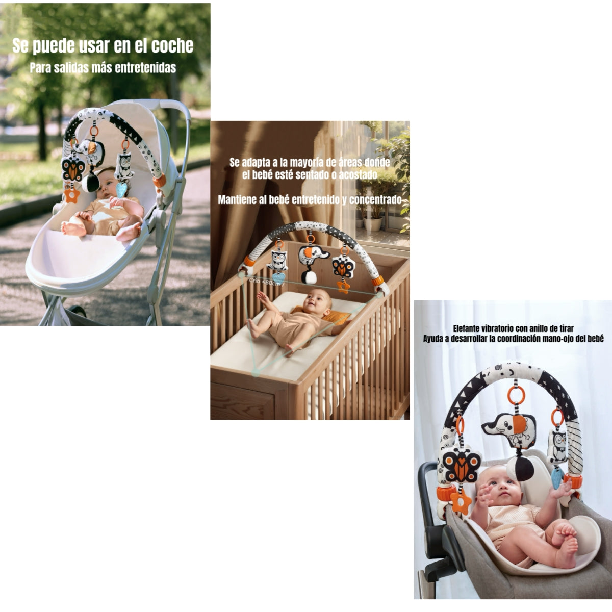 Móvil Para Cuna Coche Multifuncional TM330 LuBabycas