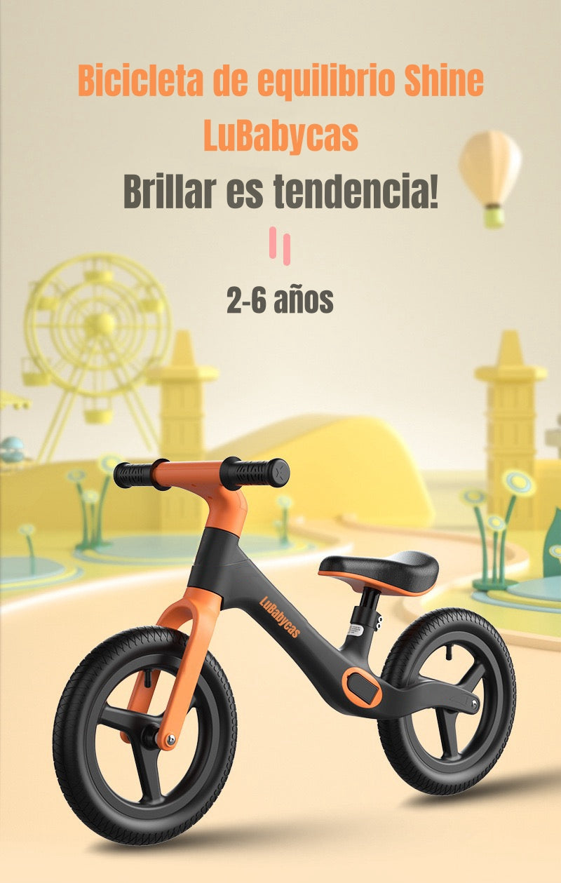 Bicicleta de Equilibrio Shine LuBabycas