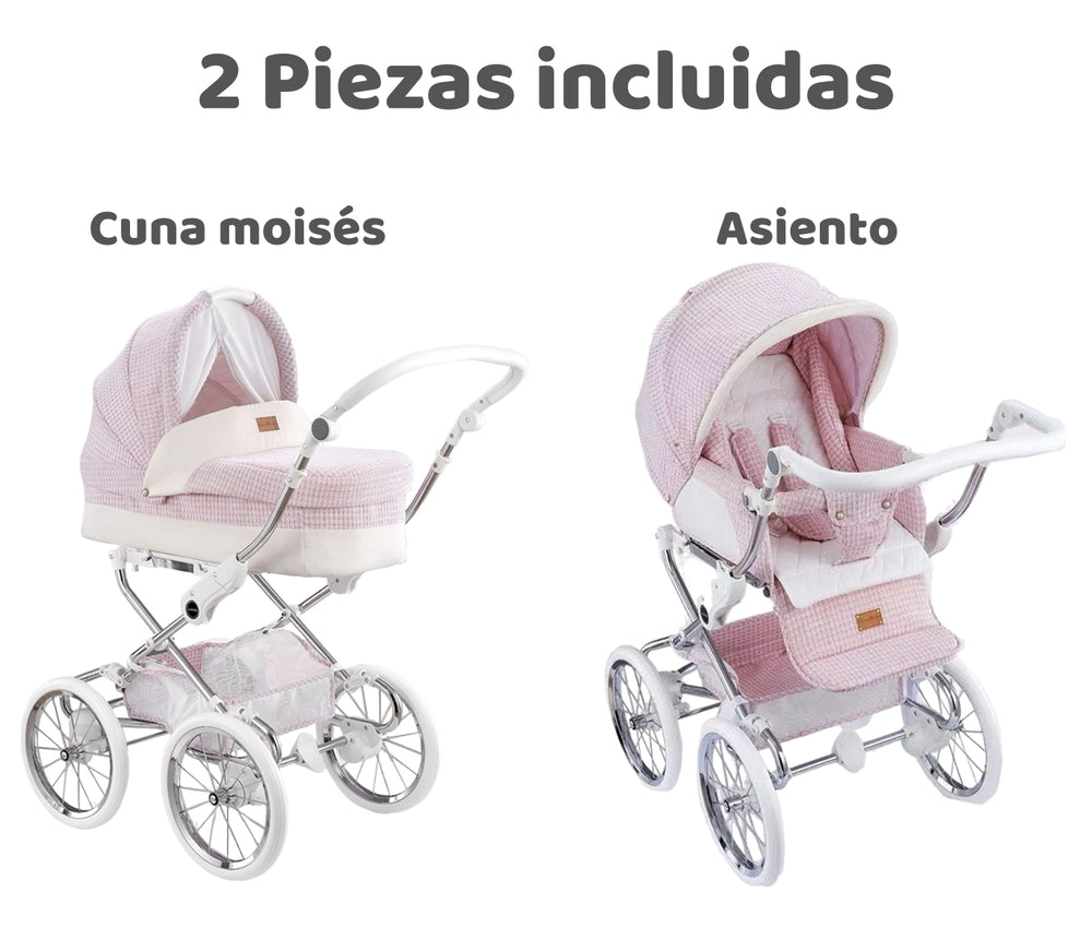 Coche Cuna Y De Paseo 2 Piezas Coolbaby LuBabycas