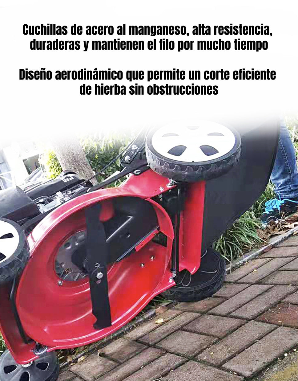 Cortadora De Pasto A Gasolina 16" 6HP 41cm 139cc F04