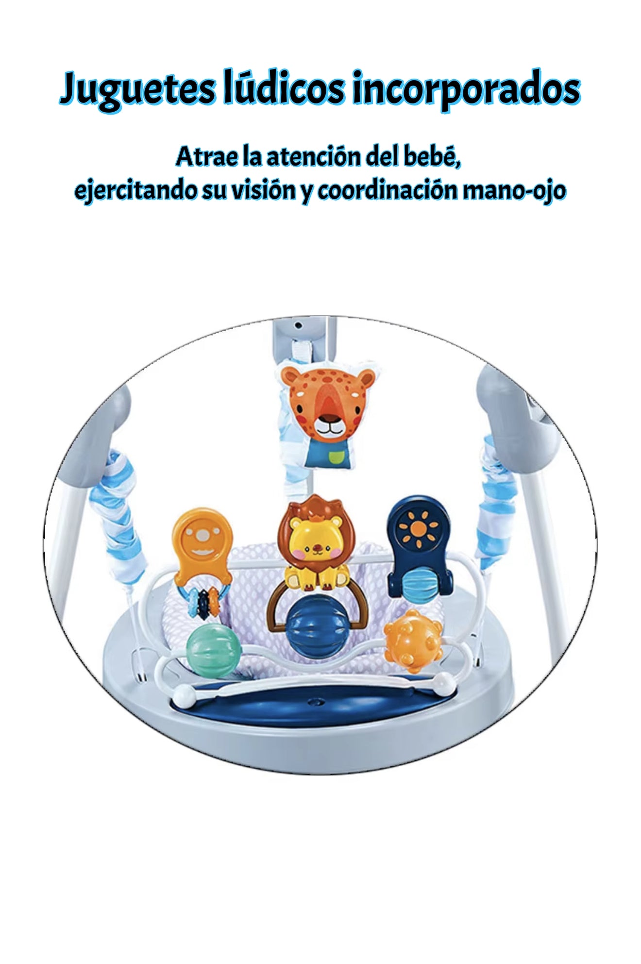 Saltarín Bebé Centro De Actividad Musical Smile LuBabycas