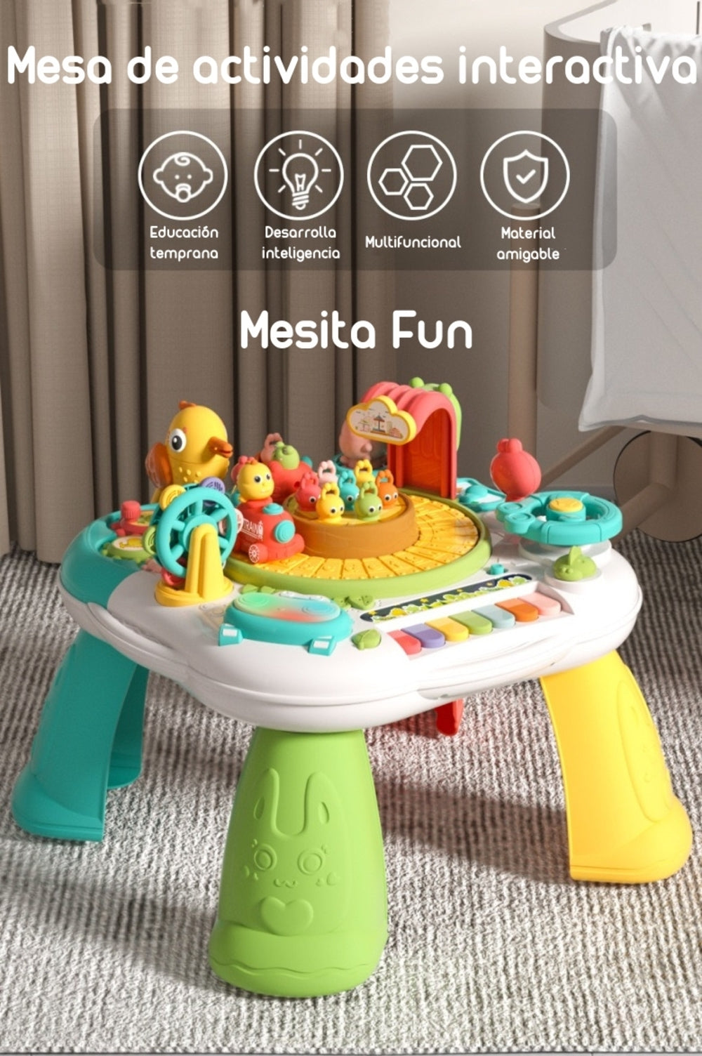 Mesa de Actividades Musical Fun By LuBabycas