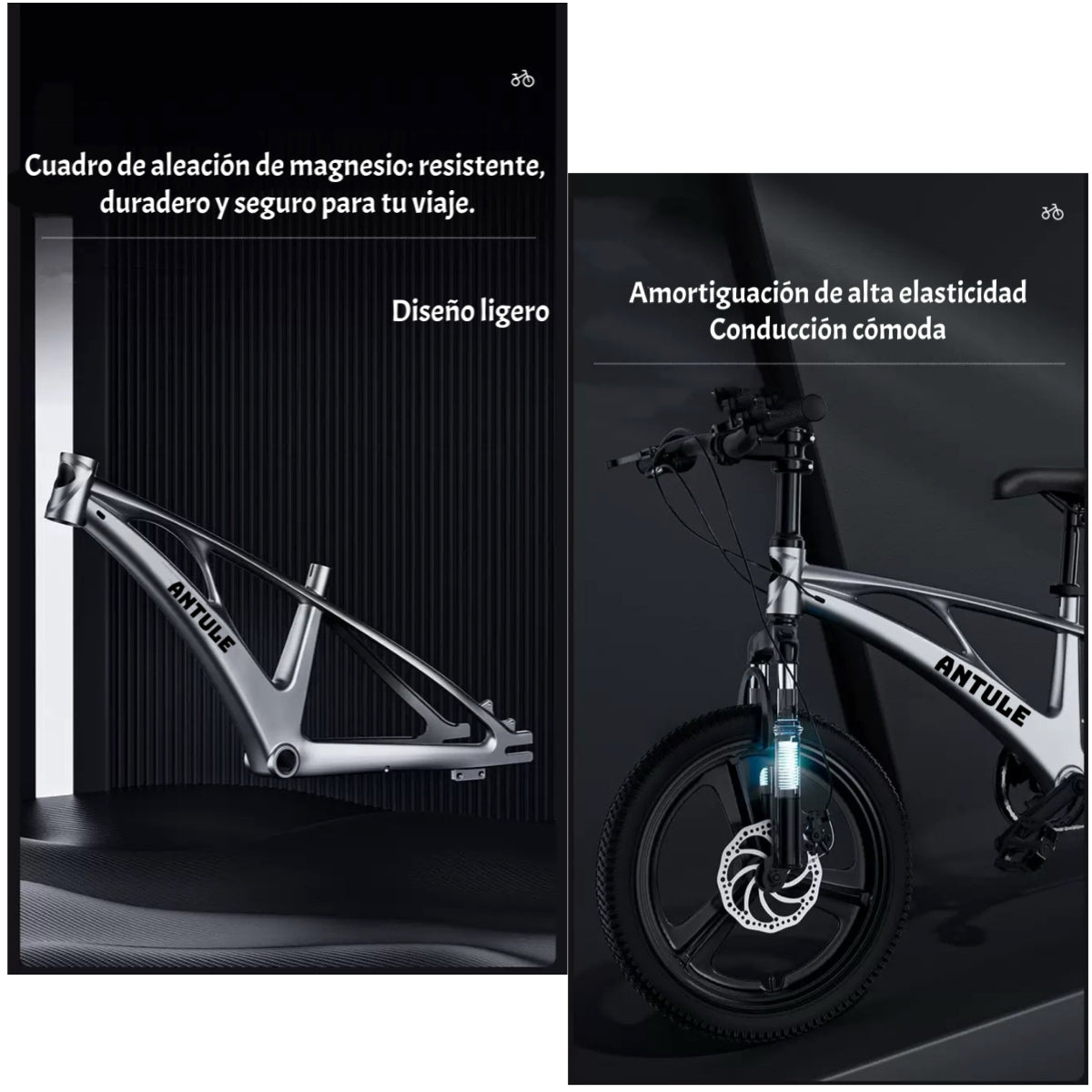 Bicicleta Infantil 10-15 Años Aro 22 City LuBabycas