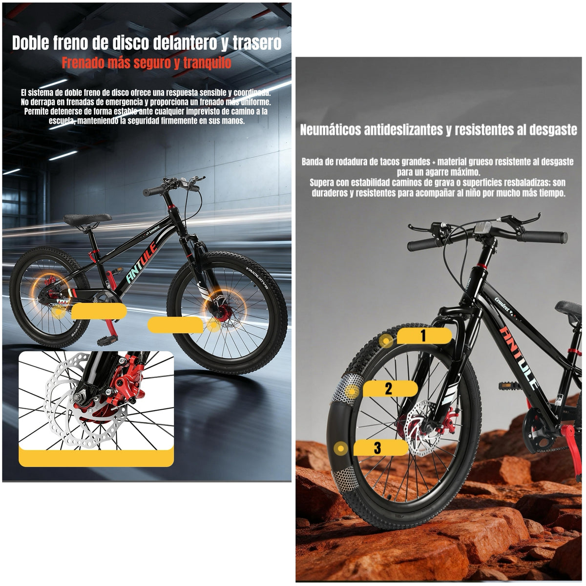 Bicicleta Infantil 6-9 Años Aro 18 Nexa LuBabycas
