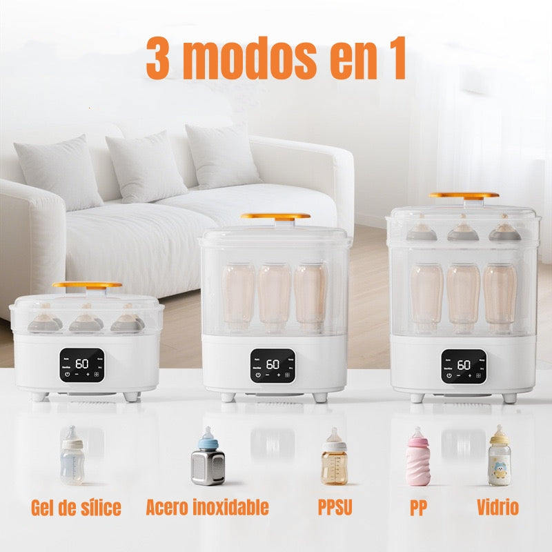 Esterilizador y Secador Eléctrico Mamaderas By LuBabycas