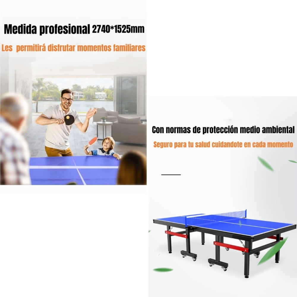 Mesa De Ping Pong Profesional Plegable Accesorios LuBabycas