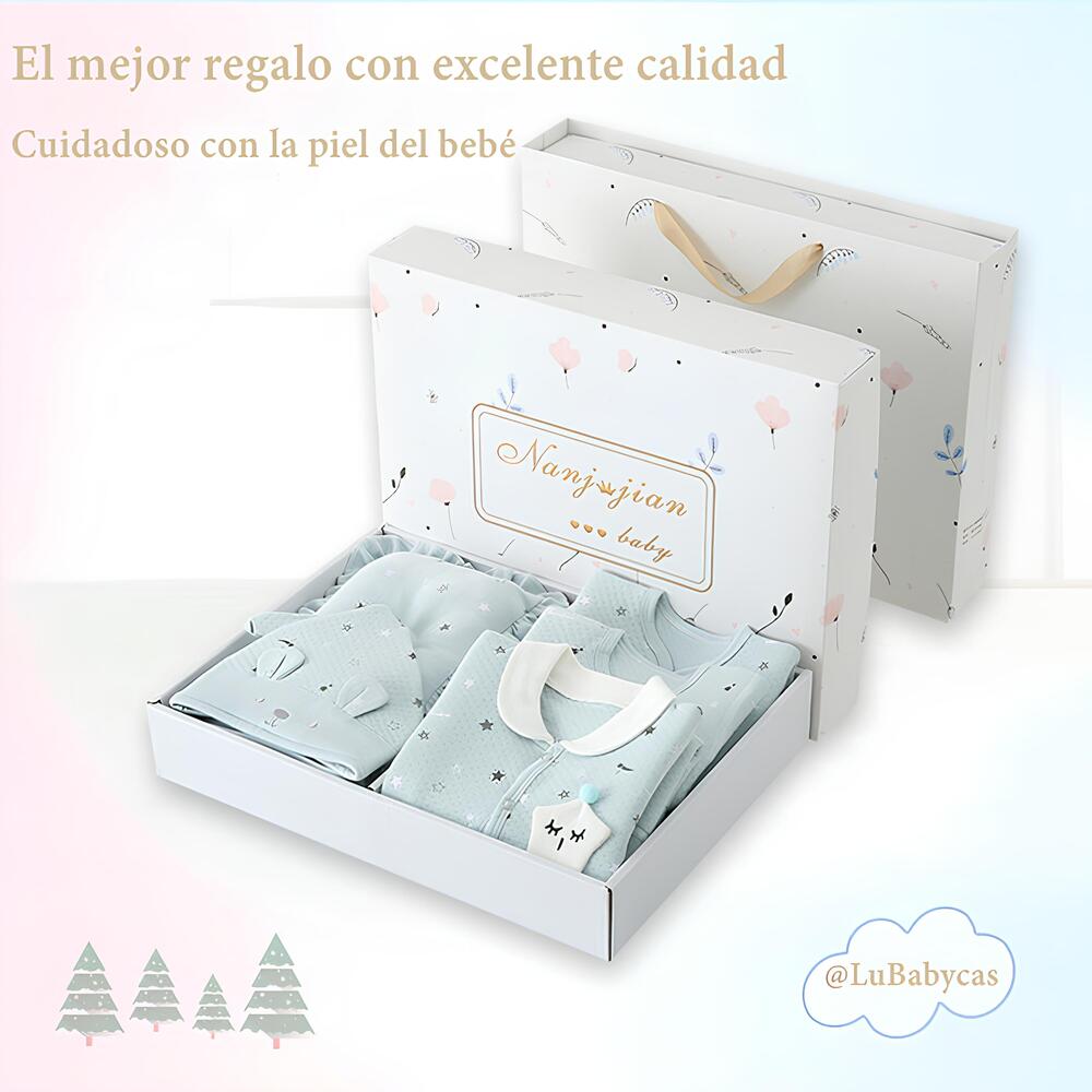 Pack Ajuar Bebé Ropa Algodón 24 Piezas Rosado Lubabycas