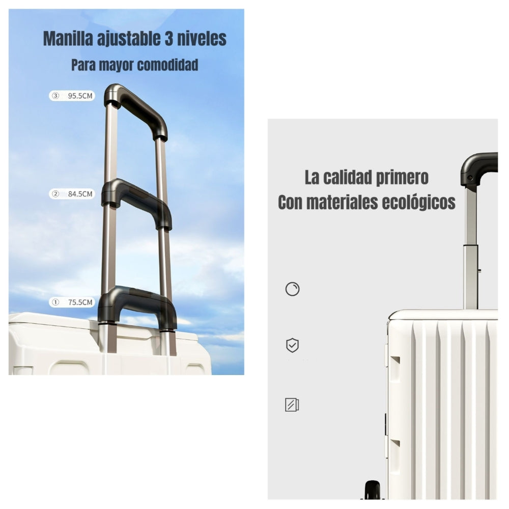 Carrito de Compras Plegable Con Ruedas Trepadoras Blanco