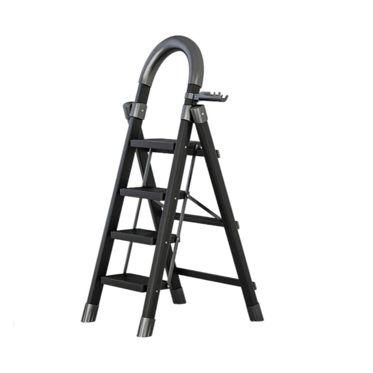 Escalera De Acero Plegable Con 4 Escalones By LuBabycas