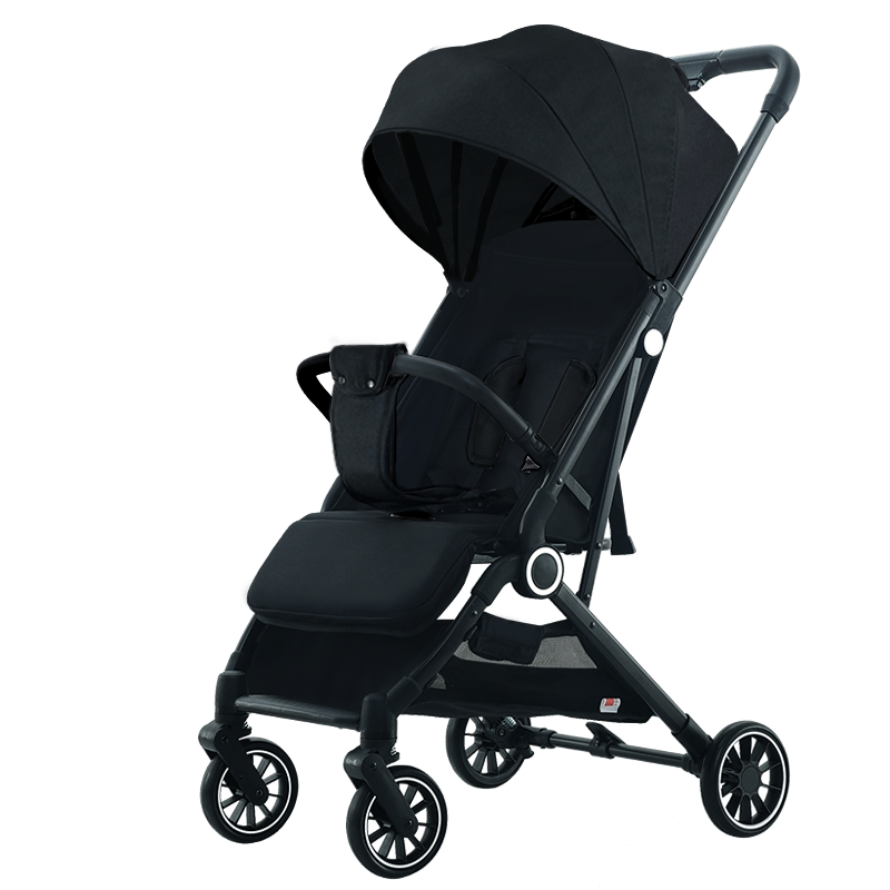 Coche de Paseo Últra Compacto LuBabycas Black