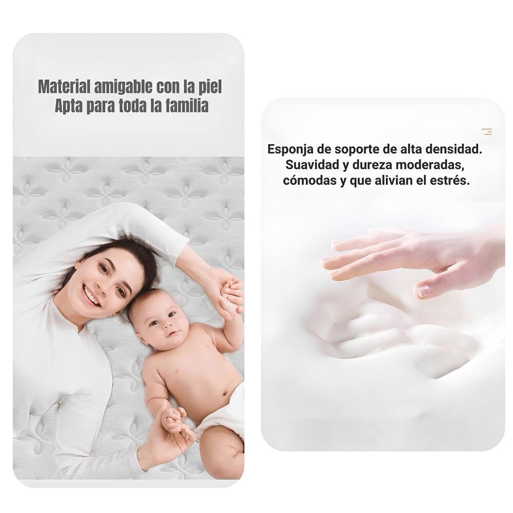 Colchón Comprimido Nube Pocket LuBabycas