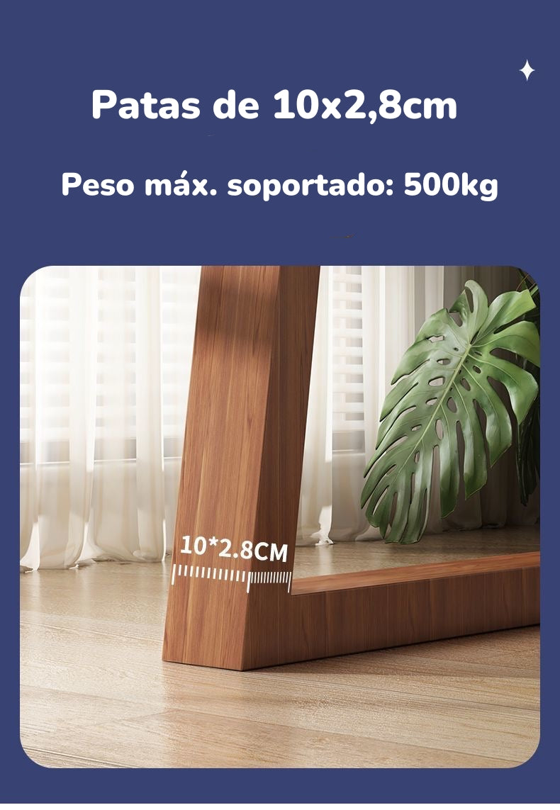 Comedor De Madera West 140/160/180cm By LuBabycas