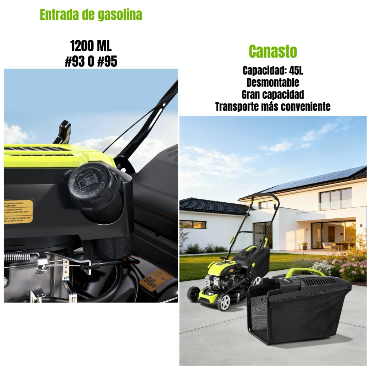 Cortadora De Pasto A Gasolina 16" 5HP 41cm 149cc F05
