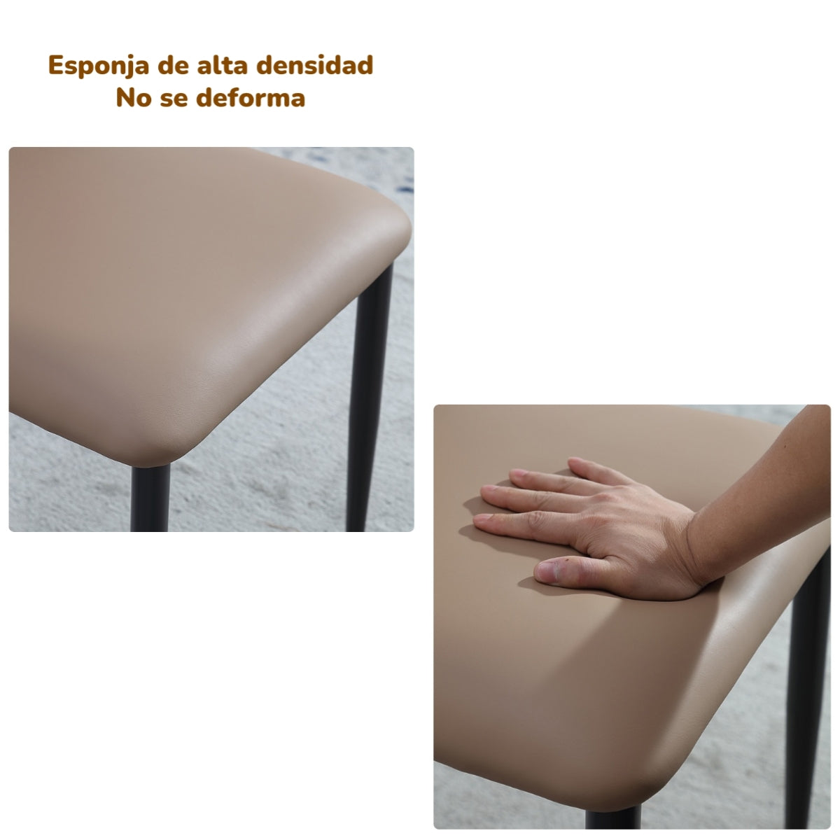 Pack 2 Sillas De Comedor Estilo Italiano Zeker By LuBabycas