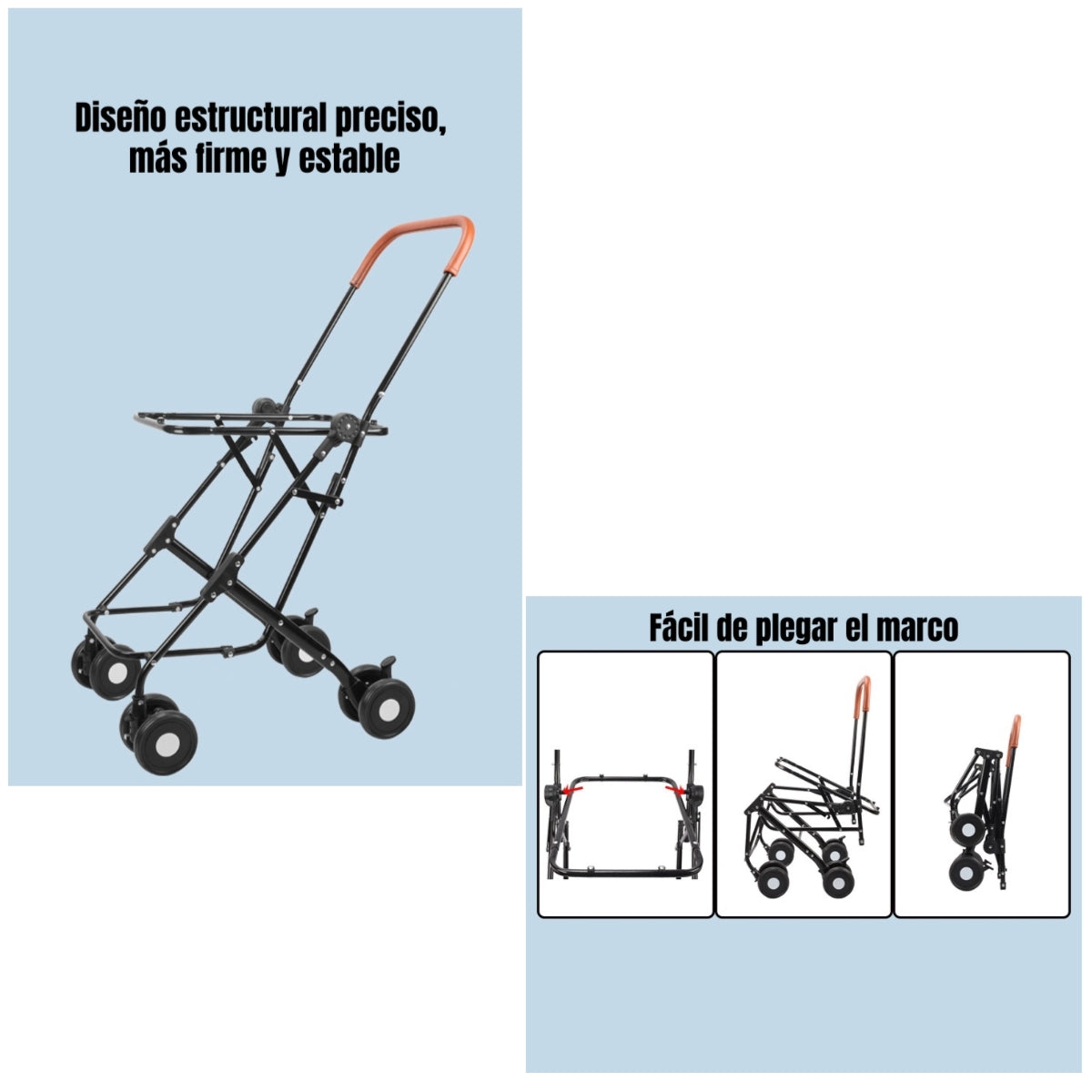 Cochecito Doble Para Mascotas Acura By LuBabycas
